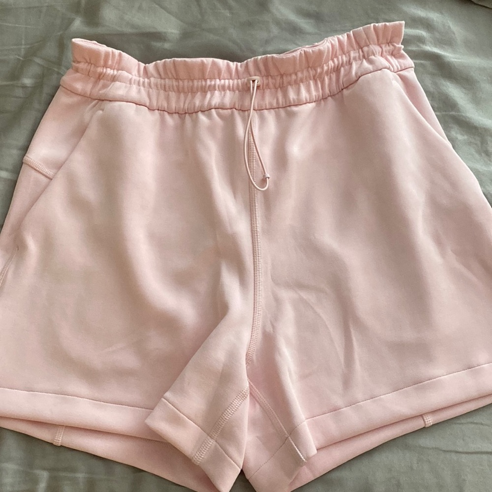 Pink lululemon shorts